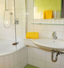 Bathroom in the apartmenthouse